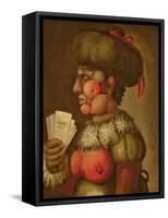 The Lady of Good Taste-Giuseppe Arcimboldo-Framed Stretched Canvas