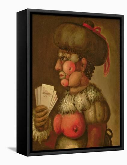 The Lady of Good Taste-Giuseppe Arcimboldo-Framed Stretched Canvas