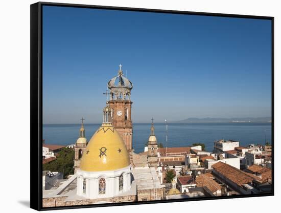 The Lady of Guadalupe Church, Puerto Vallarta, Mexico-Michael DeFreitas-Framed Stretched Canvas