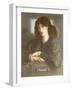 The Lady of Pity, or La Donna Della Finestra, 1870-Dante Gabriel Rossetti-Framed Giclee Print