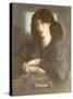 The Lady of Pity, or La Donna Della Finestra, 1870-Dante Gabriel Rossetti-Stretched Canvas