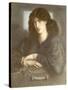 The Lady of Pity, or La Donna Della Finestra, 1870-Dante Gabriel Rossetti-Stretched Canvas