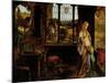 The Lady of Shalott, 1858-William Maw Egley-Mounted Giclee Print