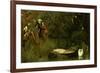 The Lady of Shalott, 1873-Arthur Hughes-Framed Giclee Print