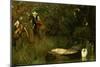 The Lady of Shalott, 1873-Arthur Hughes-Mounted Giclee Print