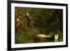 The Lady of Shalott, 1873-Arthur Hughes-Framed Giclee Print