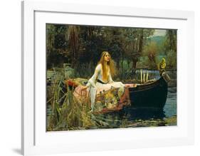 The Lady of Shalott, 1888-John William Waterhouse-Framed Art Print