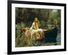 The Lady of Shalott, 1888-John William Waterhouse-Framed Giclee Print