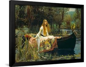 The Lady of Shalott, 1888-John William Waterhouse-Framed Giclee Print