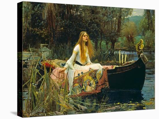 The Lady of Shalott, 1888-John William Waterhouse-Stretched Canvas