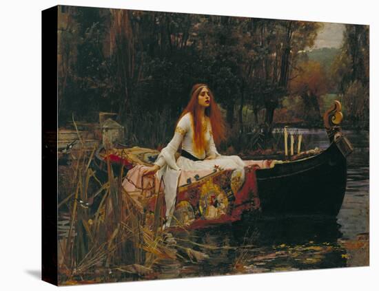 The Lady of Shalott, 1888-John William Waterhouse-Stretched Canvas