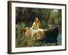 The Lady of Shalott, 1888-John William Waterhouse-Framed Photographic Print