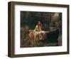 The Lady of Shalott, 1888-J^W^ Waterhouse-Framed Art Print