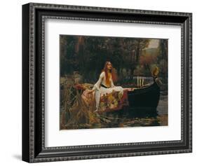 The Lady of Shalott, 1888-J^W^ Waterhouse-Framed Art Print