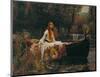 The Lady of Shalott, 1888-J^W^ Waterhouse-Mounted Art Print