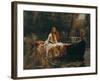 The Lady of Shalott, 1888-J^W^ Waterhouse-Framed Art Print