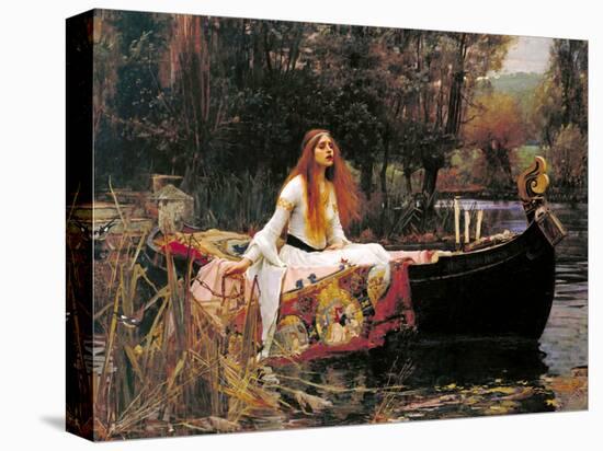 The Lady of Shalott, 1888-John William Waterhouse-Stretched Canvas