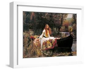 The Lady of Shalott, 1888-John William Waterhouse-Framed Art Print