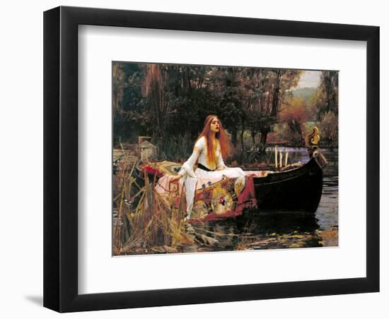 The Lady of Shalott, 1888-John William Waterhouse-Framed Art Print