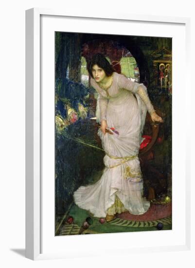 The Lady of Shalott, 1894-John William Waterhouse-Framed Premium Giclee Print