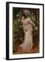 The Lady of Shalott, C.1894-John William Waterhouse-Framed Giclee Print