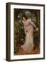 The Lady of Shalott, C.1894-John William Waterhouse-Framed Premium Giclee Print