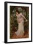 The Lady of Shalott, C.1894-John William Waterhouse-Framed Premium Giclee Print