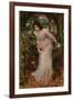 The Lady of Shalott, C.1894-John William Waterhouse-Framed Giclee Print