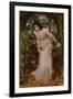 The Lady of Shalott, C.1894-John William Waterhouse-Framed Giclee Print