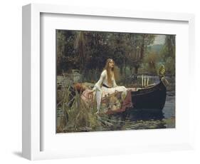 The Lady of Shalott-John William Waterhouse-Framed Giclee Print