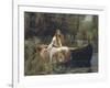 The Lady of Shalott-John William Waterhouse-Framed Giclee Print