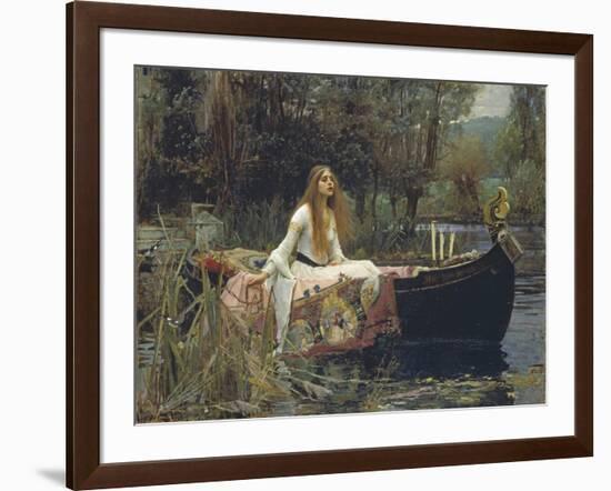 The Lady of Shalott-John William Waterhouse-Framed Giclee Print