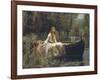 The Lady of Shalott-John William Waterhouse-Framed Giclee Print