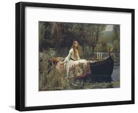 The Lady of Shalott-John William Waterhouse-Framed Giclee Print