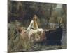 The Lady of Shalott-John William Waterhouse-Mounted Giclee Print