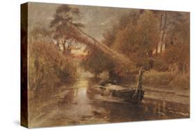 The Lady of Shalott-Albert Goodwin-Stretched Canvas