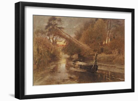 The Lady of Shalott-Albert Goodwin-Framed Giclee Print