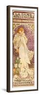 The Lady of the Camellias - Sarah Bernhardt, 1896-Alphonse Mucha-Framed Premium Giclee Print