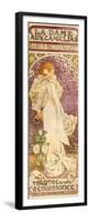 The Lady of the Camellias - Sarah Bernhardt, 1896-Alphonse Mucha-Framed Premium Giclee Print