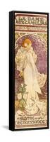 The Lady of the Camellias - Sarah Bernhardt, 1896-Alphonse Mucha-Framed Stretched Canvas