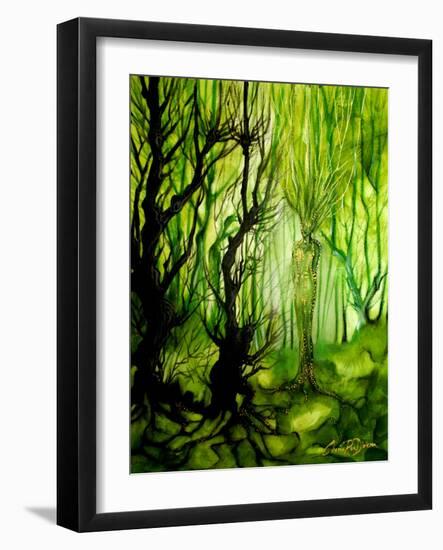 The Lady of the Forest-Cherie Roe Dirksen-Framed Giclee Print