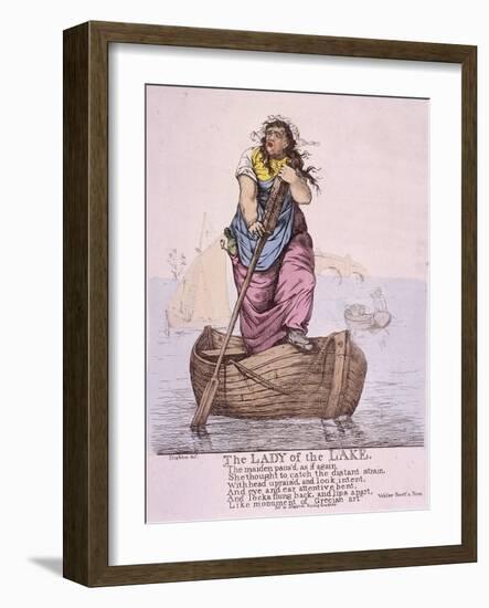 The Lady of the Lake..., 1810-Robert Dighton-Framed Giclee Print