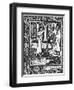 The Lady of the Lake Telleth Arthur of the Sword Excalibur, Illustration from 'Le Morte D'Arthur'-Aubrey Beardsley-Framed Giclee Print