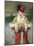 The Lady of the Snows, C.1896-George Henry Boughton-Mounted Premium Giclee Print