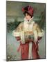The Lady of the Snows, C.1896-George Henry Boughton-Mounted Giclee Print