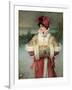 The Lady of the Snows, C.1896-George Henry Boughton-Framed Giclee Print