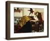 The Lady of the Tootni-Nameh; or the Legend of the Parrot-Valentine Cameron Prinsep-Framed Giclee Print