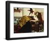 The Lady of the Tootni-Nameh; or the Legend of the Parrot-Valentine Cameron Prinsep-Framed Giclee Print