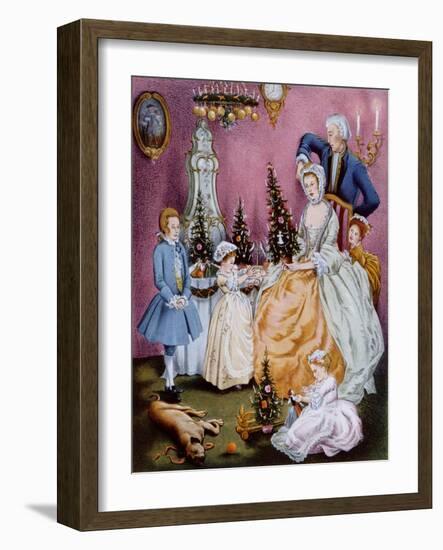 The Lady of Wittenberg and Her Children-Pauline Baynes-Framed Giclee Print