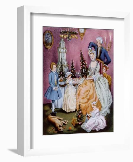 The Lady of Wittenberg and Her Children-Pauline Baynes-Framed Giclee Print